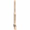 Ekena Millwork Alberta Smooth Timber Gable Bracket, Douglas Fir, 108"W x 63"H x 3 1/2"D x 5 1/2"F, 14/12 Pitch GBW108X63X0406ALB00SDF - alternate 2